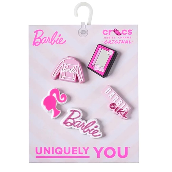 Barbie Crocs Jibbitz Charms NEW - Picture 1 of 4